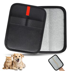 Gants anti-poils Dudu 17x13cm, brosse à électricité statique pour chiens et chats, outil de toilettage - Product Image 1