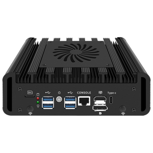 BKHD En Stock Pas de quantité minimale de commande OEM Mini <span class=keywords><strong>PC</strong></span> Personnalisé Intel ultra7 165H Ultra-H CPU 12 Cores <span class=keywords><strong>6</strong></span> * RJ45 GPU NUP Ai Boost Proxmox PVE 4G <span class=keywords><strong>WIFI</strong></span> 7 - Product Image 6