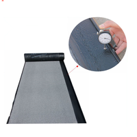 Membrane imperméable bitumineuse modifiée par SBS de la base 4mm de polyester de feutre de toit avec les granules minéraux