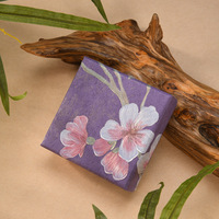 Boîte à bijoux en carton kraft pour collier et bague, emballage cadeau en matériaux recyclés, design classique de style chinois