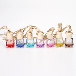 8ML Color Car perfume Pendant Small <b>Empty</b> <b>Bottle</b> Aromatherapy Car perfume <b>Bottle</b> Car Accessories - Product Image 1