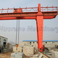 Grue à portique à double poutre pour la manutention de palettes et le mouvement de grands composants