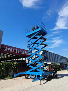 Piattaforma di Lavoro Aerea Semovente da 8m, con Capacità di Carico di 320 Kg, Capace di Decollo e Atterraggio Verticale, Sollevamento a Forbice - Product Image 5