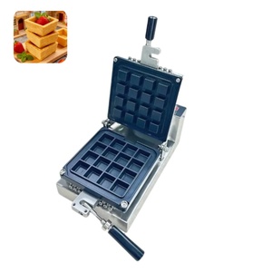 220V 1250w Mini Waffle Cup Baker Custom Mold Commercial Use Square Shaped <strong>Tartlet</strong> <strong>Shell</strong> <strong>Maker</strong> for Small Business - Product Image 1