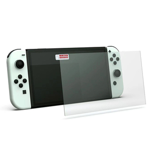 2024 2 pièces emballés étuis de protection d'écran en verre trempé pour Nintendo <span class=keywords><strong>Switch</strong></span> <span class=keywords><strong>OLED</strong></span> Console Film de verre - Product Image 5