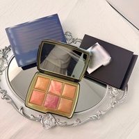 Paleta de Maquillaje con Temática Animal de Edición Limitada de Navidad, Todo en Uno: Sombra de Ojos, Rubor e Iluminador