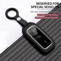 Coque de protection en silicone liquide texturé pour clé de voiture, compatible avec Geely EX5 Proton E MAS 7 L6 MAX Plus AIR PRO