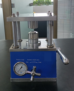 GRS-SF120 đồng xu di động manuall <span class=keywords><strong>crimper</strong></span> máy cho phòng thí nghiệm uốn tóc bồng Pin CR2032,CR2025, CR2016 - Product Image 4