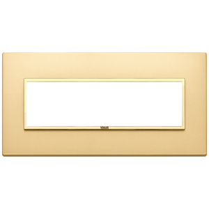 Vimar Wall <b>Switch</b> Satin Gold Plate 22.1 Cm Length 11.6 Cm Width 1.85 Cm Height - Product Image 1