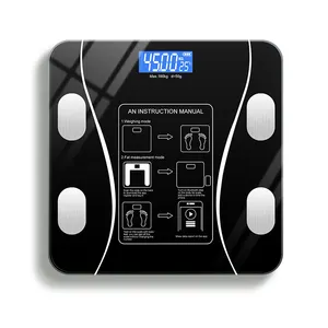 Digital glass smart human electronic scale