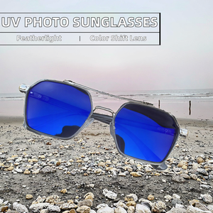 2025 occhiali fotocromatici <span class=keywords><strong>uomo</strong></span> nuovo Design di alta qualità all'ingrosso montature ottiche Anti luce blu occhiali per Computer occhiali Unisex - Product Image 2