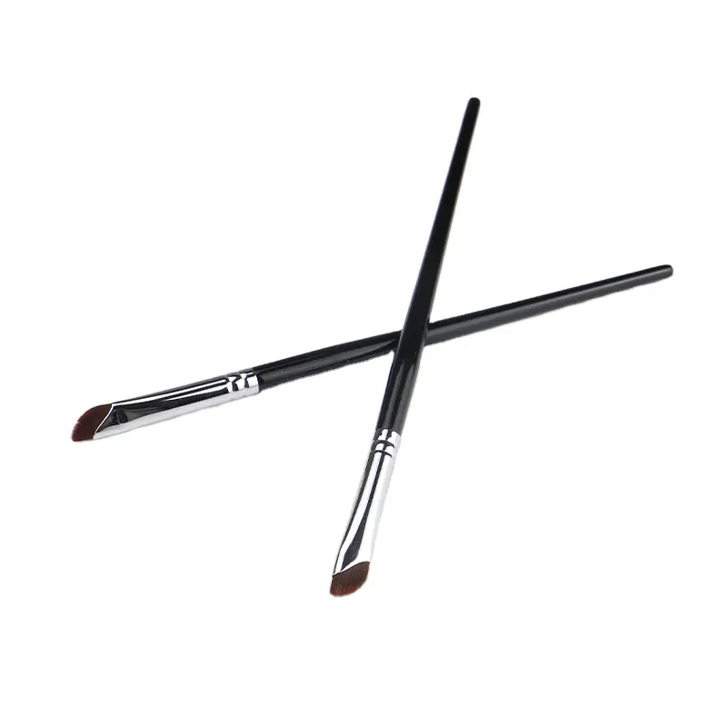 Hot Popular Makeup Brush Tools High-end Ultra Fine Flat Angled Flat Eye Brushes Flat Eyeliner Brush With Private Label