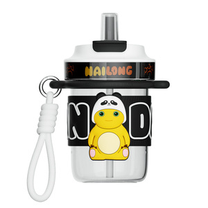 Tasse en paille de dragon sous vide en acier inoxydable Tasse portable pour étudiants de niveau d'apparence élevé 12-24 heures Isolation thermique écologique - Product Image 4