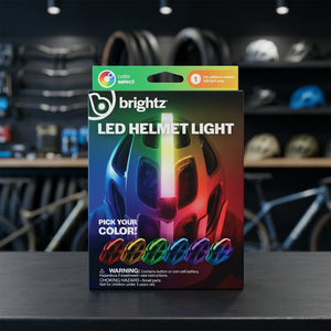 LED Bike Helmet <b>Light</b> IP65 Waterproof Modern Mini with Bright Safety Visibility for Outdoor Cycling Night Riding and Commuting - Product Image 3