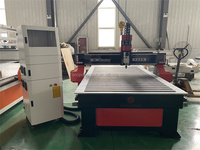 Machine de gravure de routeur cnc de profil d'aluminium 3d à 3 axes 1300x2500mm