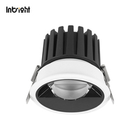 Aluminium COB Dimmable Led Down Lights 8W 10W 15W 25W Polarized Tube Encastré Downlight