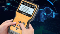 Obd-Anschluss Obd-Adapter Obd 2-Diagnosescanner-Motorcodeleser mit Unterstützung für mehrere Sprachen