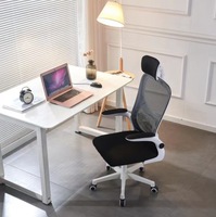 Chaises de bureau en maille bon marché chaise de bureau pivotante pour ordinateur chaise de bureau d'invité tournante pour bureau/chaise de bureau