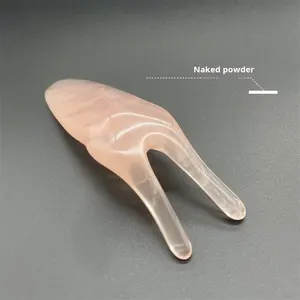 Strumento per Massaggio in Resina Sintetica di Ambra Raschietto Tradizionale Cinese Gua Sha - Product Image 6