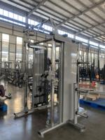Fábrica caliente al por mayor comercial nuevo uso Cable Crossover multifuncional Power Cage Squat Rack ejercicio entrenamiento Smith máquina
