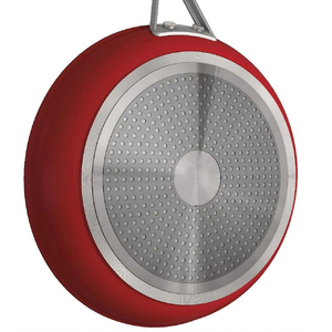 Juego de Ollas de Cerámica Antiadherente de 8 Piezas con Tapas de Vidrio y Asas de Acero Inoxidable, en Oferta - Product Image 5