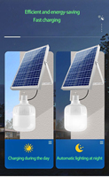 Direct Buy Led Panneau Solaire Jardin Lumière IP67 Étanche 9W-36W 3600mA Ampoule Solaire de Secours