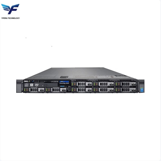 R630 Used Rack Server 1U Dual-socket Rack Server 2 CPUs DDE4 24 DIMM Slots SAS SATA HDD SSD Hard Drives DELL