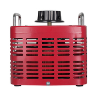 Transformateur AC à bobine toroïdale simple, entrée 110V, sortie réglable 0-130V, 3000VA, avec régulateur et compteur, pour tests