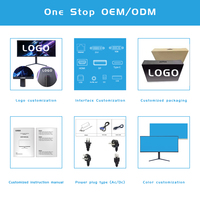 Factory Customize 49 Inch 5k 144hz Frameless Curved Screen Ultra-Wide IPS Monitor for Gaming Desktop Use