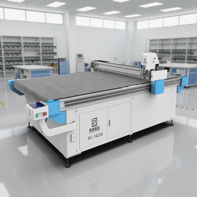 RONGCHI Automatic Intelligent CNC Fabric Cutting Table with Engine & Motor Vibrating Knife Garment Pattern Cutter