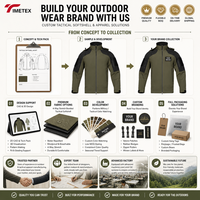Veste Softshell Tactique TIMETEX en Gros, Doublée Polaire, Multi-Poches, Coupe-Vent, Respirante, pour Camping et Randonnée en Extérieur