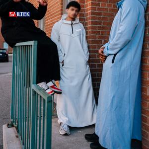 <span class=keywords><strong>Sweat</strong></span>-shirt à <span class=keywords><strong>capuche</strong></span> <span class=keywords><strong>long</strong></span> à fermeture éclair sur le côté, logo personnalisé, musulman, extérieur, streetwear, haute qualité, molleton lourd, <span class=keywords><strong>sweat</strong></span>-shirt à <span class=keywords><strong>capuche</strong></span> pour hommes - Product Image 1