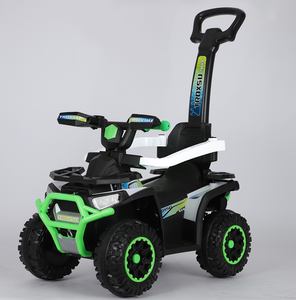 Auto Elettriche Giocattolo per Bambini con Maniglia di Spinta e Protezione di Sicurezza - Product Image 3