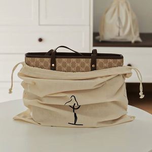 Customized Size Recycled Cotton Canvas Muslin Drawstring <b>Bags</b>-Gift Jewelry Pouch & Cotton Dust <b>Bag</b> with Logo - Product Image 4