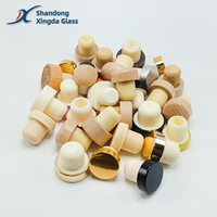 Tapón de Corcho para Botellas de Vino y Licores, Transparente, Antiderrames, Reutilizable, para Whisky y Vino Tinto, Venta al por Mayor de Fábrica