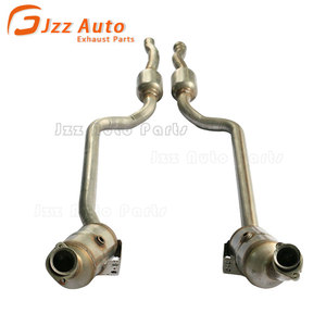 Sistema de Escape con Downpipes B58, Tubo de Escape de Acero Inoxidable Modificado, Juego de Convertidor Catalítico Euro 4, Compatible con X204 <span class=keywords><strong>GLK</strong></span> 2012-2015 - Product Image 2