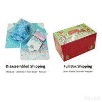 Angel Fruit Neues Design PVC Auto-Ornament Klebrige Telefon-Dekoration Heißer Grenzüberschreitender Cupid-Figur Anime Frozen Mystery Boxen