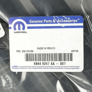 Front Bumper Fog Light Trim <b>Frame</b> 68449247A <b>Clip</b> On For Dodge Ram 2500 3500 2019 2020 2021 2022 2023 Plastic Cover - Product Image 3