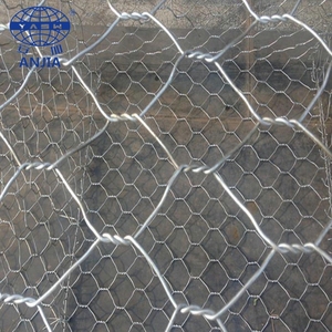 <span class=keywords><strong>Rete</strong></span> Gabion a Doppia Torsione Zincata - Sistema di Protezione da Caduta di Roccia e Stabilizzazione dei Pendii - Product Image 5