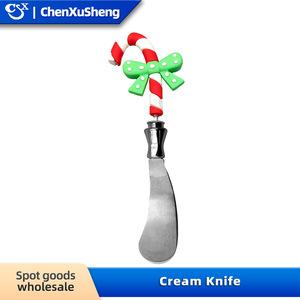 Stainless Steel Butter Knife Large Cheese Knife Pointed Knife For Baking Pastry Tools - Product Image 4