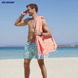 En gros premium qualité conception personnalisée peshtemal <span class=keywords><strong>hammam</strong></span> turc serviette de plage avec gland - Product Image 6