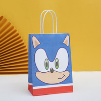 Igel-Geburtstagsparty-Geschenktüten Videospiel-Party-Leckerli-Tasche für Jungen Mädchen Geburtstagsbedarf