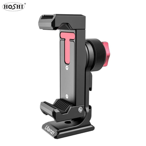 Soporte Metálico para Teléfono Ulanzi ST-27 con Zapata Fría Arca, Soporte Giratorio de 360 Grados Compatible con iPhone y Teléfonos Inteligentes Android - Product Image 1