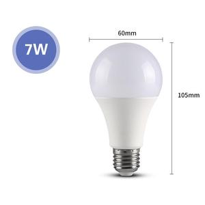 Chất lượng cao nhôm dẫn bóng đèn 5W 7W 9W 12W 15W 18W dẫn bóng đèn 220V E27 dẫn bóng đèn - Product Image 6
