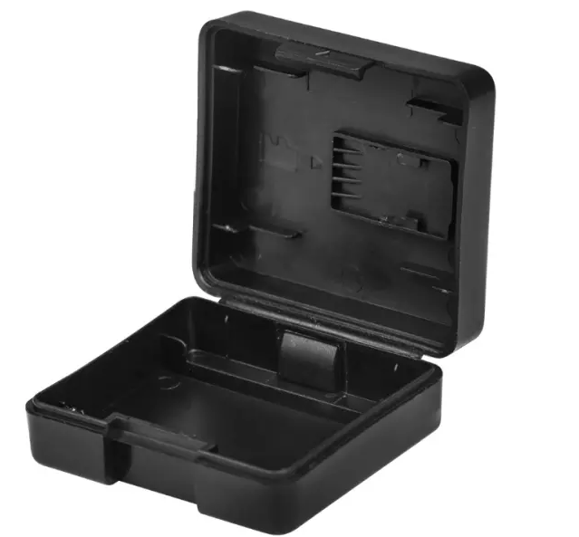 Xueren Battery Storage Box Battery Protective case for OSMO Action Camera Battery 1pcs Black Accessories