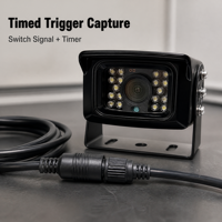 Caméra IP WiFi avec déclencheur numérique, capture instantanée programmée, téléchargement FTP, 2MP, IP65, extérieure, pour la lecture des compteurs et la surveillance
