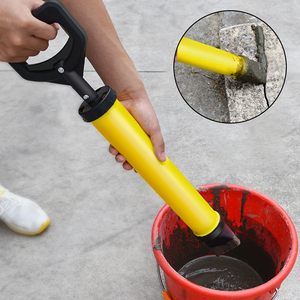 <span class=keywords><strong>Pistolet</strong></span> à mastic manuel industriel, outil de remplissage de <span class=keywords><strong>joint</strong></span>, 4 buses, acier inoxydable, plastique, pulvérisateur de ciment/crémier, OEM Dashing - Product Image 4