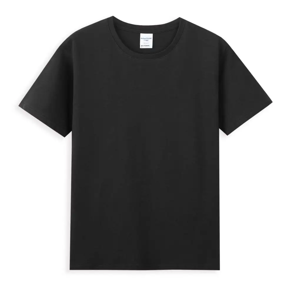 Chemise à col rond en tissu confortable Tricots T-shirt de gymnastique T-shirt uni à séchage rapide pour hommes