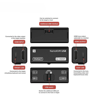Sipeed Nanokvm-usb Usb3.0 Kvm Usb 4k Usb Kvm per Server/sbcs controllo Web Loop Out interruttore usb