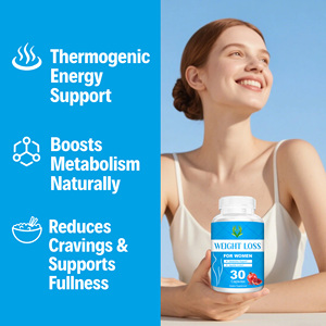 OEM Custom Formula Weight Loss Capsules Thermogenic Energy Support Boosts Metabolism Naturally Reduces Cravings - Product Image 3